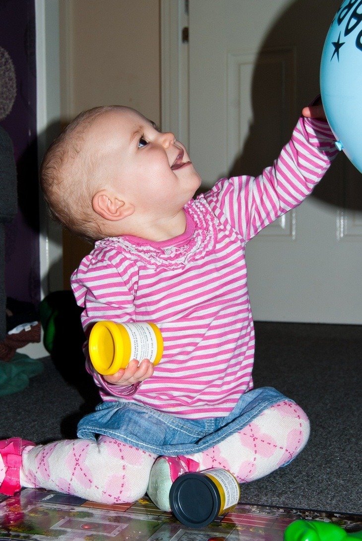Encourage your baby to play during the day