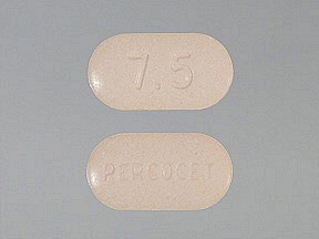 Percocet with 7.5-500 tablet