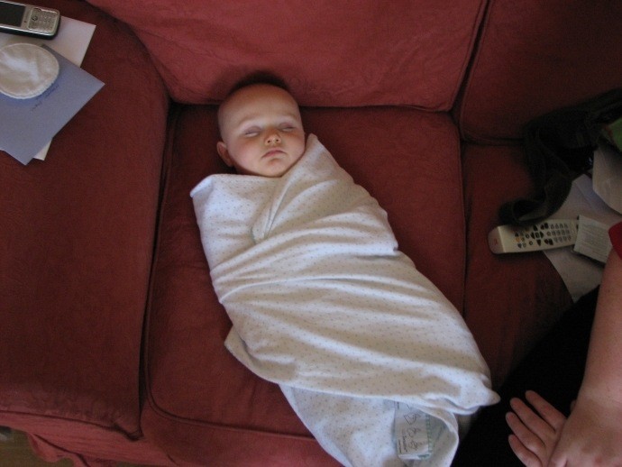 When will you stop swaddling