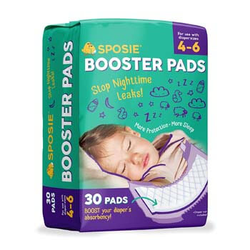 1. Sposie Diaper Booster Pads (30 Pads)