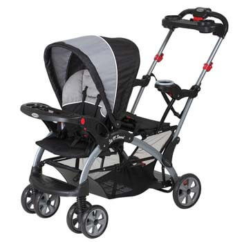 3. Baby Trend Sit N Stand Ultra Tandem Stroller, Phantom