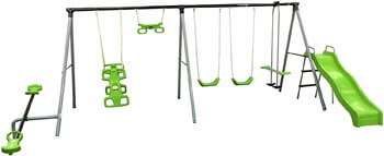 3. Flexible Flyer World-Of-Fun Swing Set