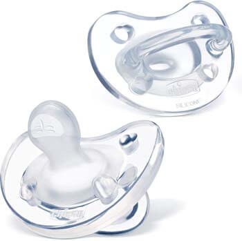 5. Chicco Silicone Pacifiers