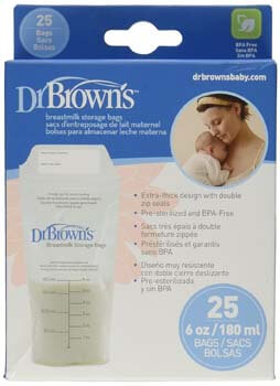 5. Dr. Brown’s Breastmilk Storage Bag