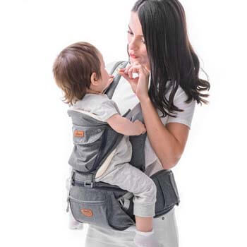 10. SUNVENO Baby Hipseat Ergonomic Baby Carrier