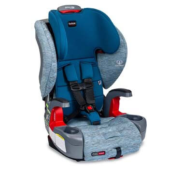 4. Britax Grow with You ClickTight Harness-2-Booster Car Seat | 2 Layer Impact Protection
