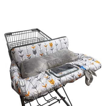 4. DODO NICI Shopping Cart Cover for Baby Cotton