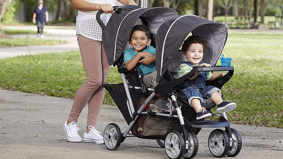Top 10 Best Tandem Strollers for Toddlers Reviews ShrewdMommy