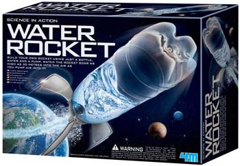 9. 4M 4605 Water Rocket Kit - DIY Science Space Stem Toys Gift for Kids & Teens, Boys & Girls