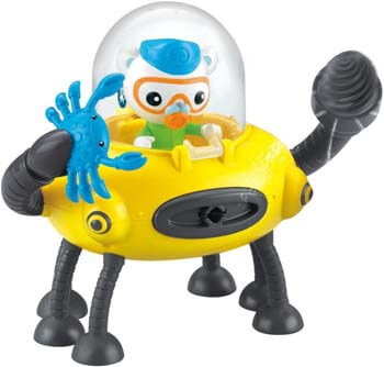 5. Fisher-Price Octonauts Claw and Drill Gup-D Playset