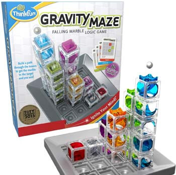 5. ThinkFun Gravity Maze Marble Run Brain Game and STEM Toy