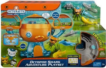 1. Fisher-Price Octonauts Octopod Shark Adventure Playset