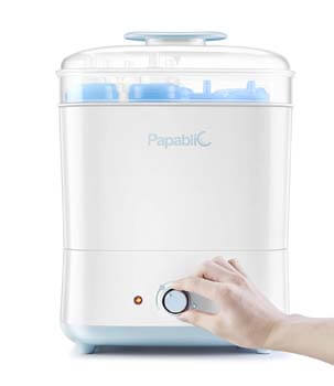 1. Papablic Baby Bottle Electric Steam Sterilizer and Dryer