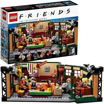 10. LEGO Ideas 21319 Central Perk Building Kit (1,070 Pieces)