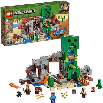 6. LEGO Minecraft the Creeper Mine 21155 Building Kit (834 Pieces)