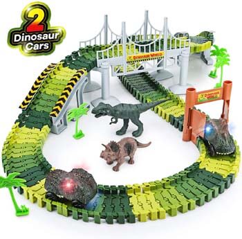 7. Toyk Dinosaur Toys, 156 pcs create A Dinosaur