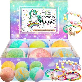 4. Mineral Me California Unicorn Bath Bombs for Girls