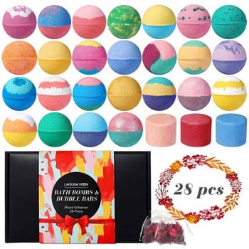 10. Lagunamoon Bath Bombs Gift Set