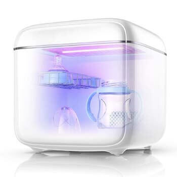 10. GROWNSY UV Light Sanitizer UV Sterilizer Box UV-C Clean Sterilizer and Dryer