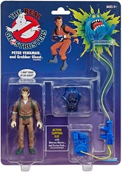 4. The Real Ghostbusters Retro Figures - Peter Venkman and Grabber Ghost
