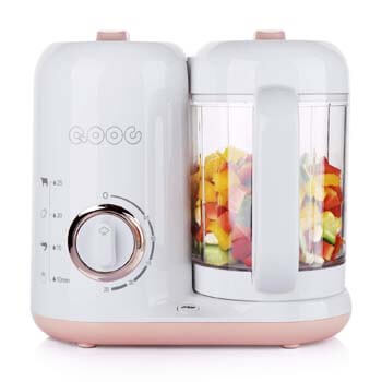 9. QOOC 4-in-1 Baby Food Maker Pro