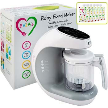 1. Baby Food Processor Blender, Grinder, and Steamer