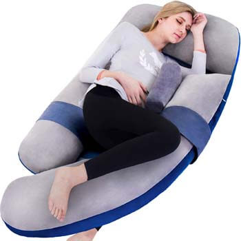 8. AS AWESLING 60in Full Body Pillow | Nursing, Maternity and Pregnancy Body Pillow