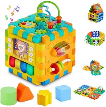 10. Sytle-Carry Baby Activity Cube Toddler Toys