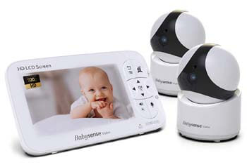 5. Babysense Baby Monitor - 720P 5” HD Display