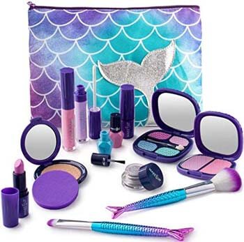 10. Make it Up Mermaid Collection Realistic Pretend Makeup Set (NOT Real Makeup)