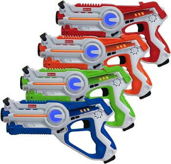 2. Kidzlane Laser Tag – Laser Tag Guns Set of 4