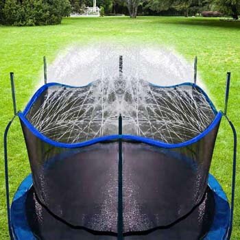 9. Bobor Trampoline Sprinkler for Kids