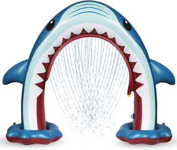 4. Anpro Giant Shark Sprinkler for Kids