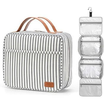 4. Bosidu Hanging Travel Toiletry Bag